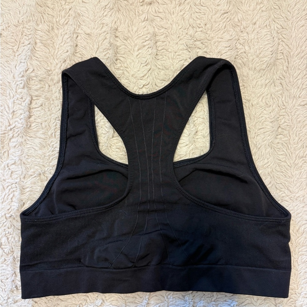 2/$15 Champion Black Racerback Sports Bra Large - Picture 4 of 4